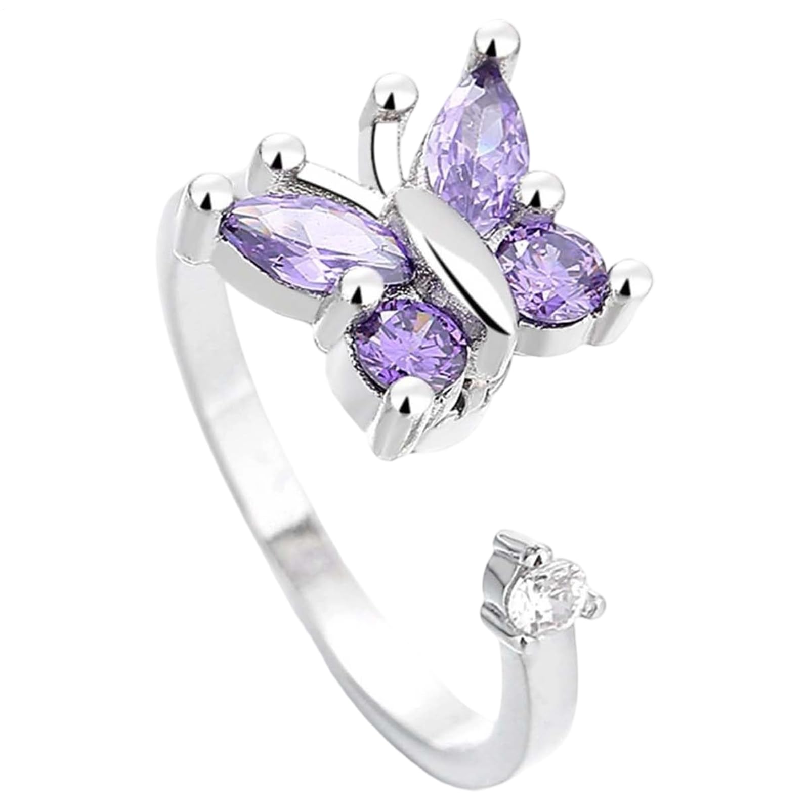Anillos antiestrés Ajustables | Giratorio calmante para el Dedo, Accesorio para aliviar el estrés para Hombres y Mujeres, Oficina, Aula, Viajes, Trabajo, reuniones, Ideal para cumpleaños, día