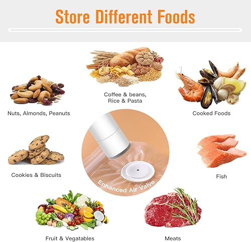 Miniatura 4 de Bolsas selladoras al vacío 20 piezas (5 tamaños)