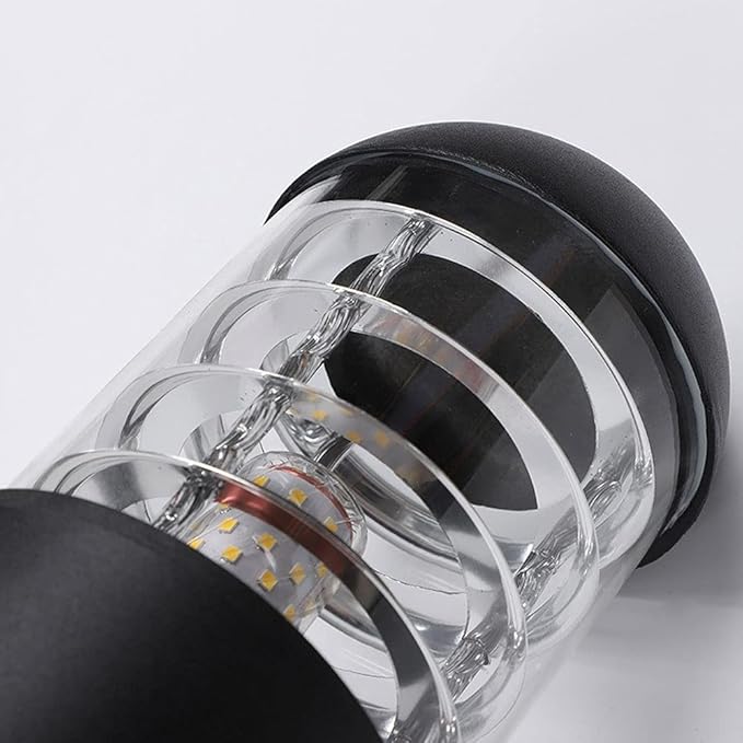 Generic IP65 Wall SCONCE FICTURE Waterdichte buitenlicht, klassieke exterieur lantaarns, moderne bovenlichten, Patio Porch Garden gemonteerde lampen (kleur: 6000K) photo 3