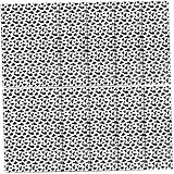 ELAYARD 10 piezas Papel de Regalo con Diseño de Vaca Negro y Blanco de Resistentes y Duraderas Textura Suave para Envoltorios y Manualidades Festivas