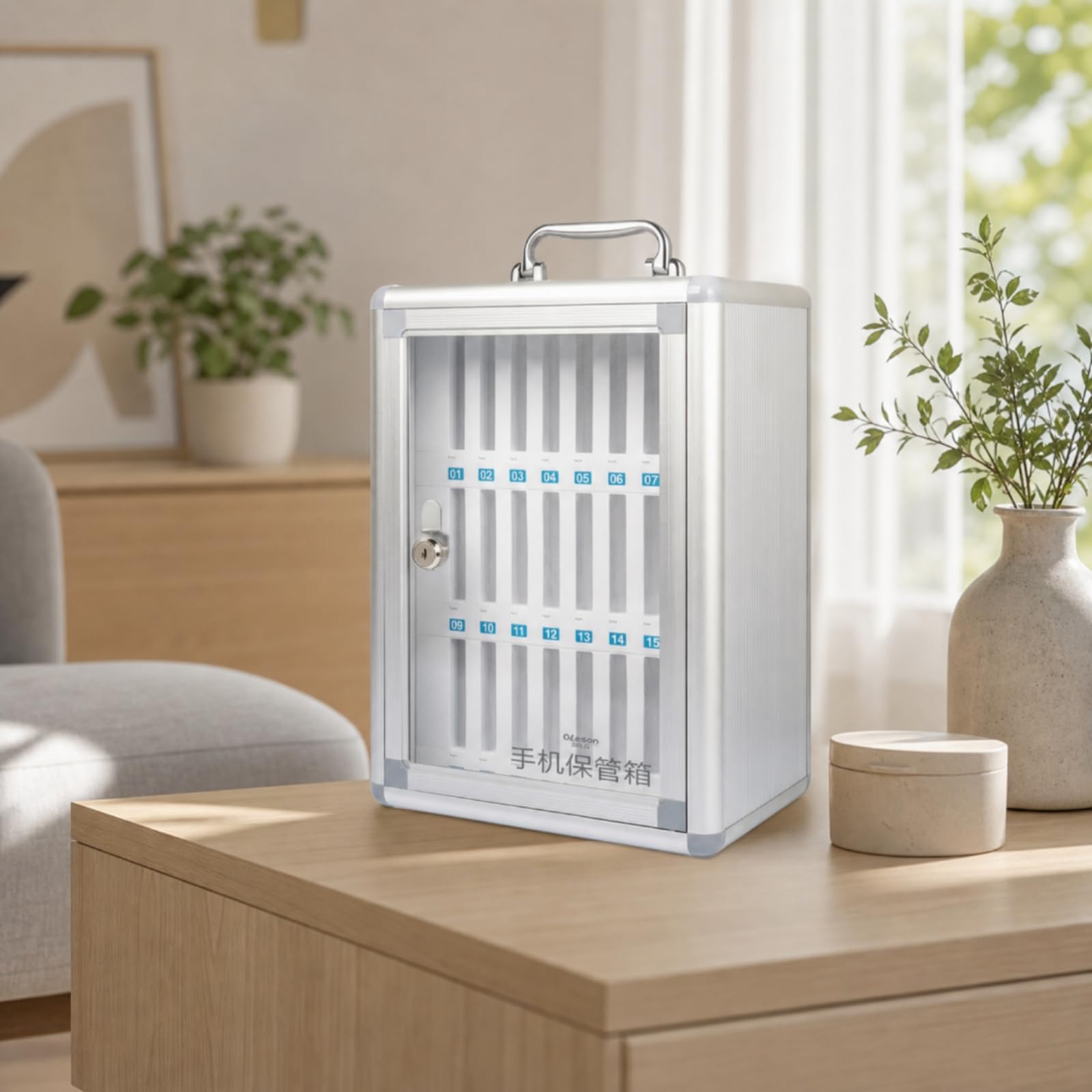 Gralara Boîte Rangement Stable Casier Armoire pour Enseignants, Entreprises, 36 Emplacements