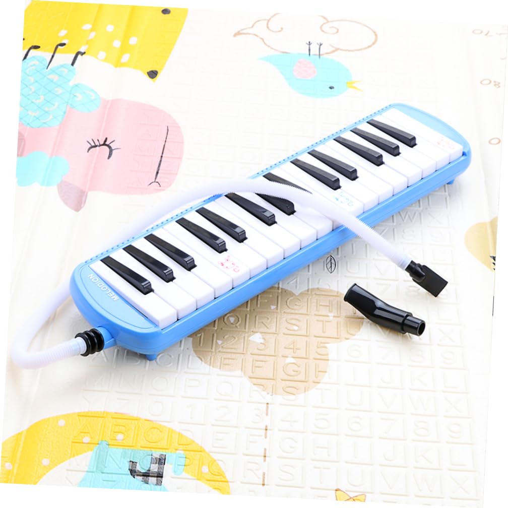 POPETPOP Melodica Tasti per Principianti con Tubo Bocchino Tastiera Portatile Leggera e Colorata Strumento Musicale Elettronico con Effetti Sonori Integrati per Pratica e Performance