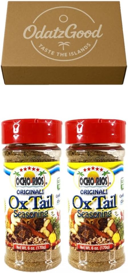 Ocho Rios Oxtail Seasoning 6oz (170g) 2-Pack – Curated & Packaged by ODatzGood