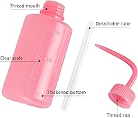 Vista 10 de Wash Bottles - 2pcs 250ml Safety Watering Tools, Economy Plastic Squeeze Bottle, Medical Label Green Soap Cleaning, Washing Tool (Purple)