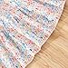 DOCOLL Toddler Summer Dresses Summer Fall Cute Fashion Clothes Puff Sleeve Flowy Sun Dress Full Flower 2-3 Years
