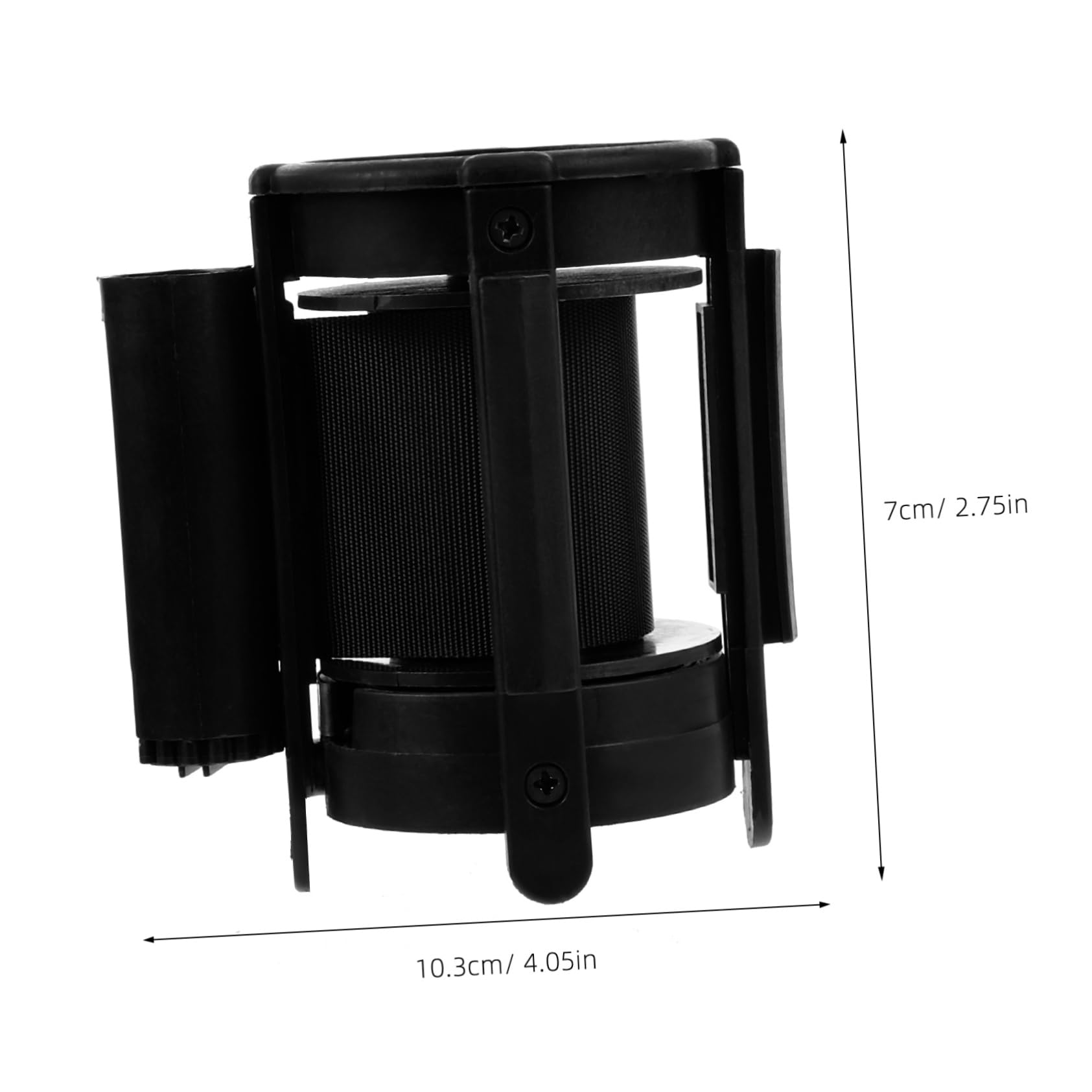 Garneck Retractable Queue Barrier Belt Safety Barrier Belt for Retail Store Bank Construction Telescopic Head Railing