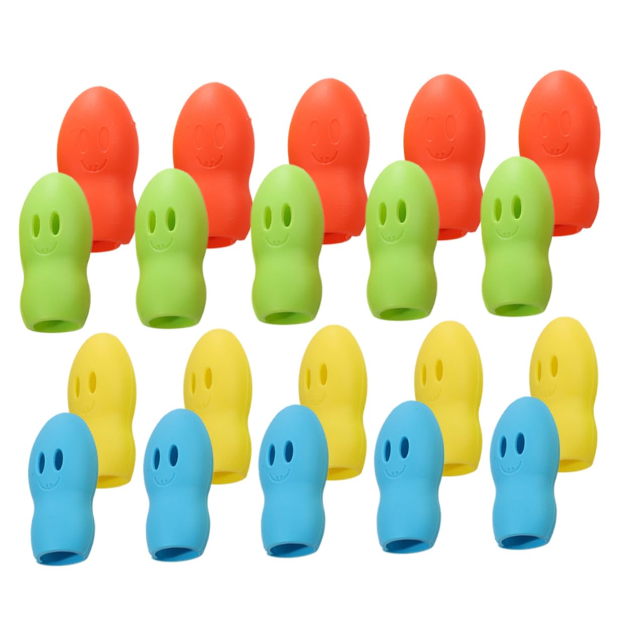 3 Series Cubierta De La Cabeza del Cepillo De Protector De Cepillo De Portátil Pequeño Cubrir Cubierta De Gel De Sílice Color Aleatorio 20 Piezas*3