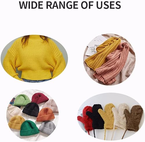 Miniatura 4 de Juego de agujas de tejer de bambú de 11 tamaños, 55 piezas, suaves, de doble punta, largas, para manualidades de tejer hechas a mano creativas (5.1