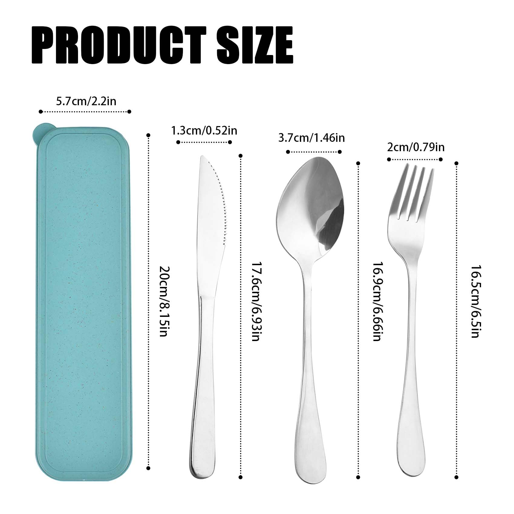 Snowtain Couverts Camping 7 En 1 En Acier Inox – Kit Pliable Multifonction Avec Étui Ceinture, Ustensiles De Survie Pour Randonnée, Pique-nique, Voyage ( Vert Militaire