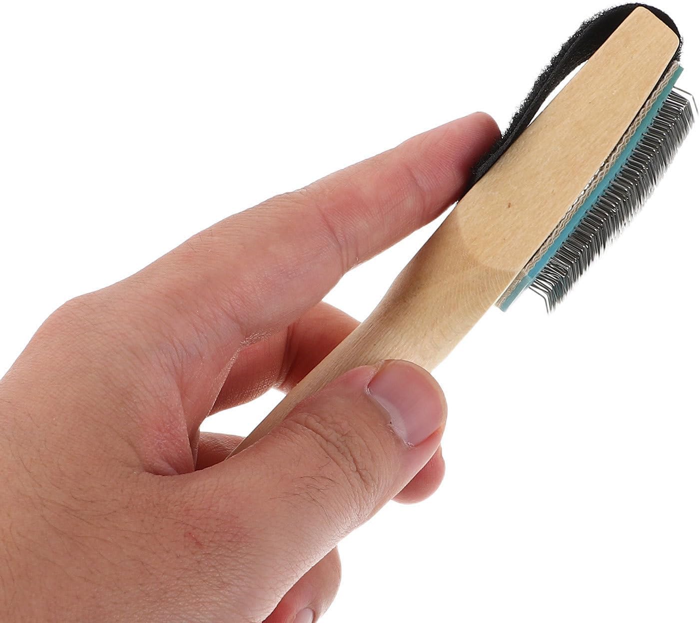 2pcs Suede Shoe Brush with Detachable Heads for Dance Shoes image 4