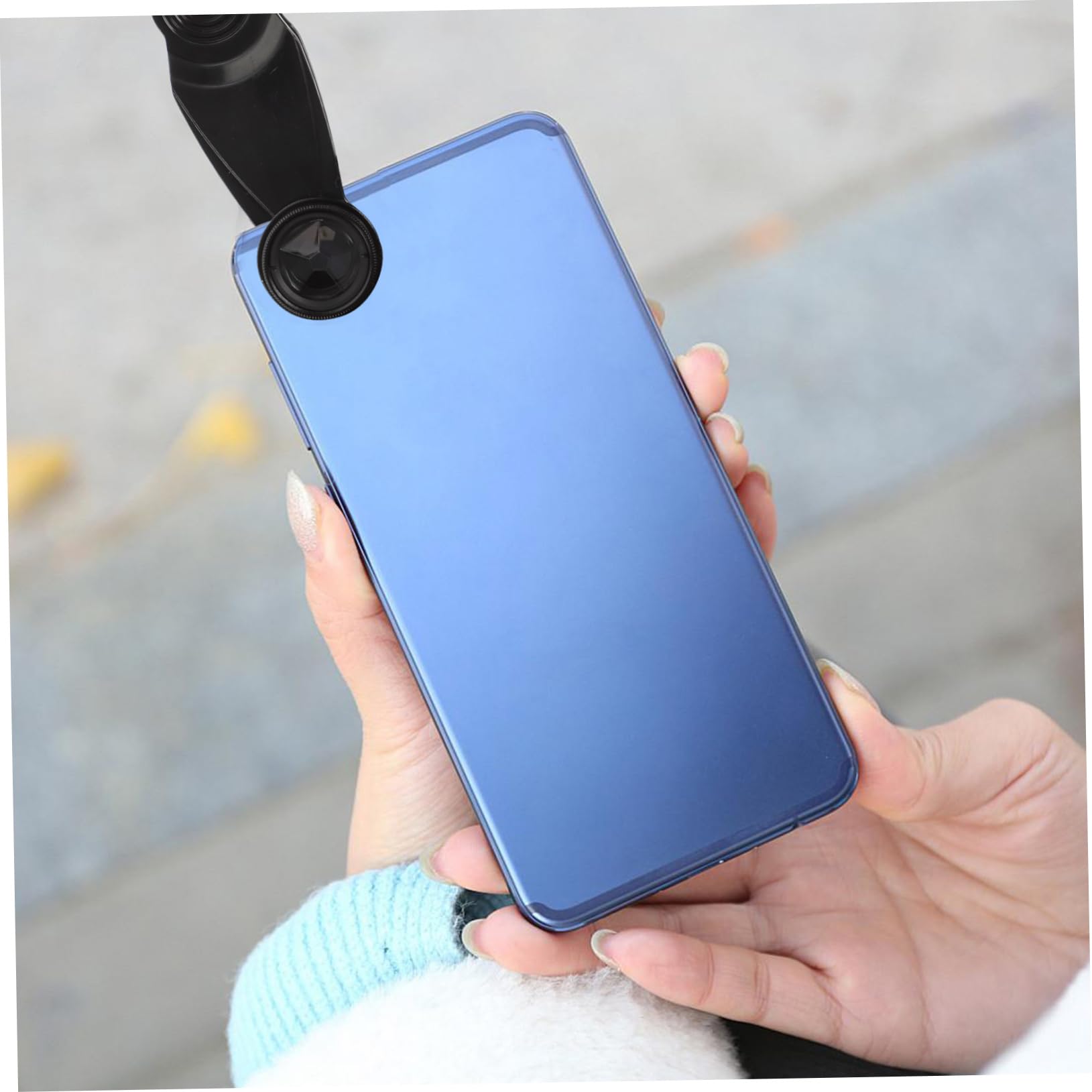 NUOBESTY Kit de Lentes para Cámara de Teléfono Móvil Compatible Mayoría de Teléfonos Inteligentes Incluye Lente Ojo de Pez y Gran Angular para Fotos Profesionales