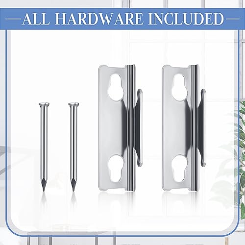 Miniatura 4 de Wesiti 4 Paquetes Barras Individuales de Cortina al Por Mayor para Ventanas Barra de Tensión Ajustable para Puerta Cocina Cenefa Cortinas de Faja,