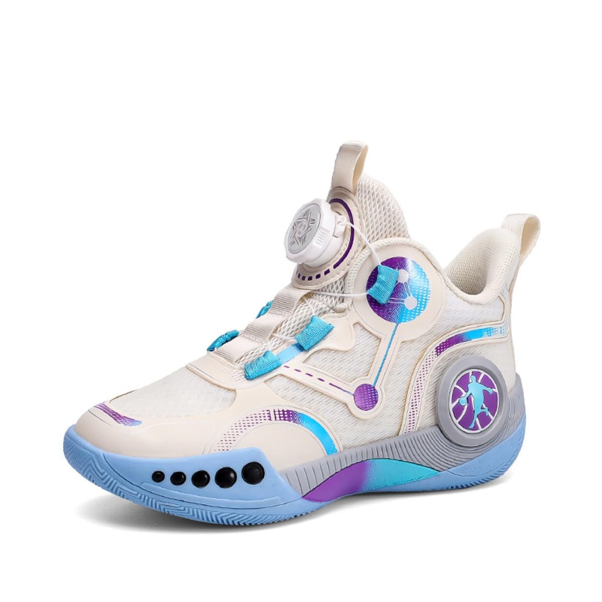 Chaussures de Basket pour garçons Chaussures de Basket pour Filles Chaussures de Basket pour Enfants Chaussures de Sport Entraîneurs Confort Tennis Course à Pied Entraîneurs