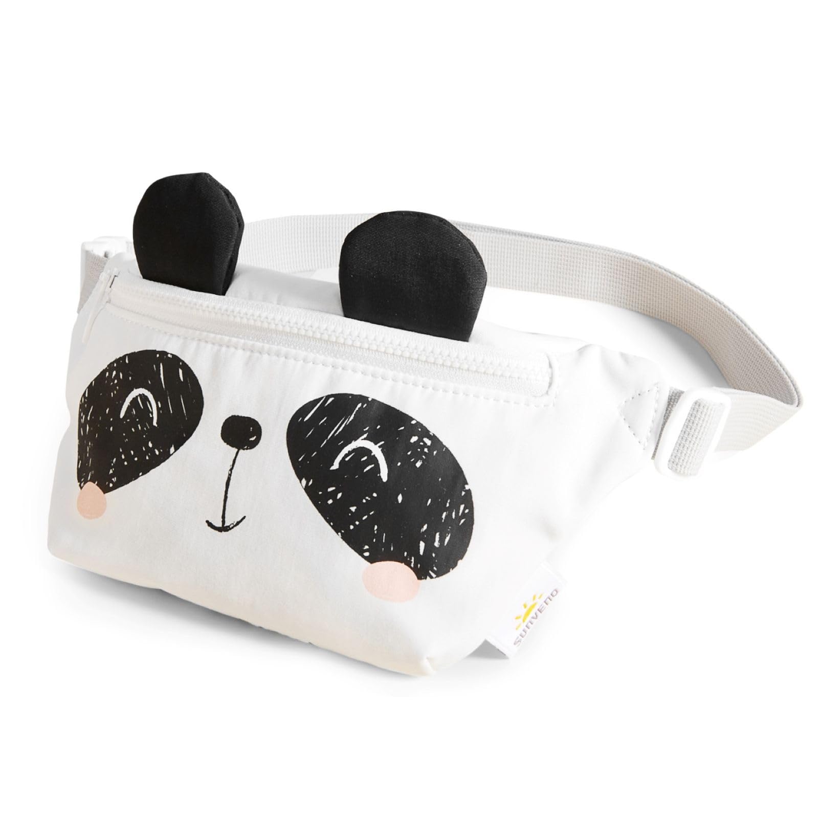 SUNVENO Kids Fanny Pack for Boys and Girls, Cute Cartoon Crossbody Belt Bag, Toddler Sling Waist Pack for Ages 2-8, Beach Vacation Essentials,