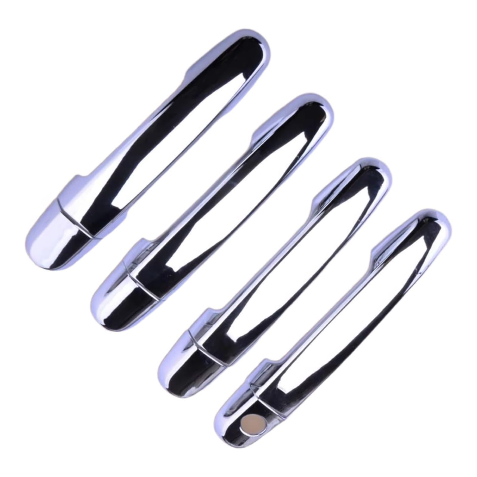 DSPOLIMV Outer Door Handle Cap Compatible with Toyota for Fortuner 2012-2014 for Corolla for Yaris 2010-2013 1 Set Exterior Door Handle Cover Trim with Hole