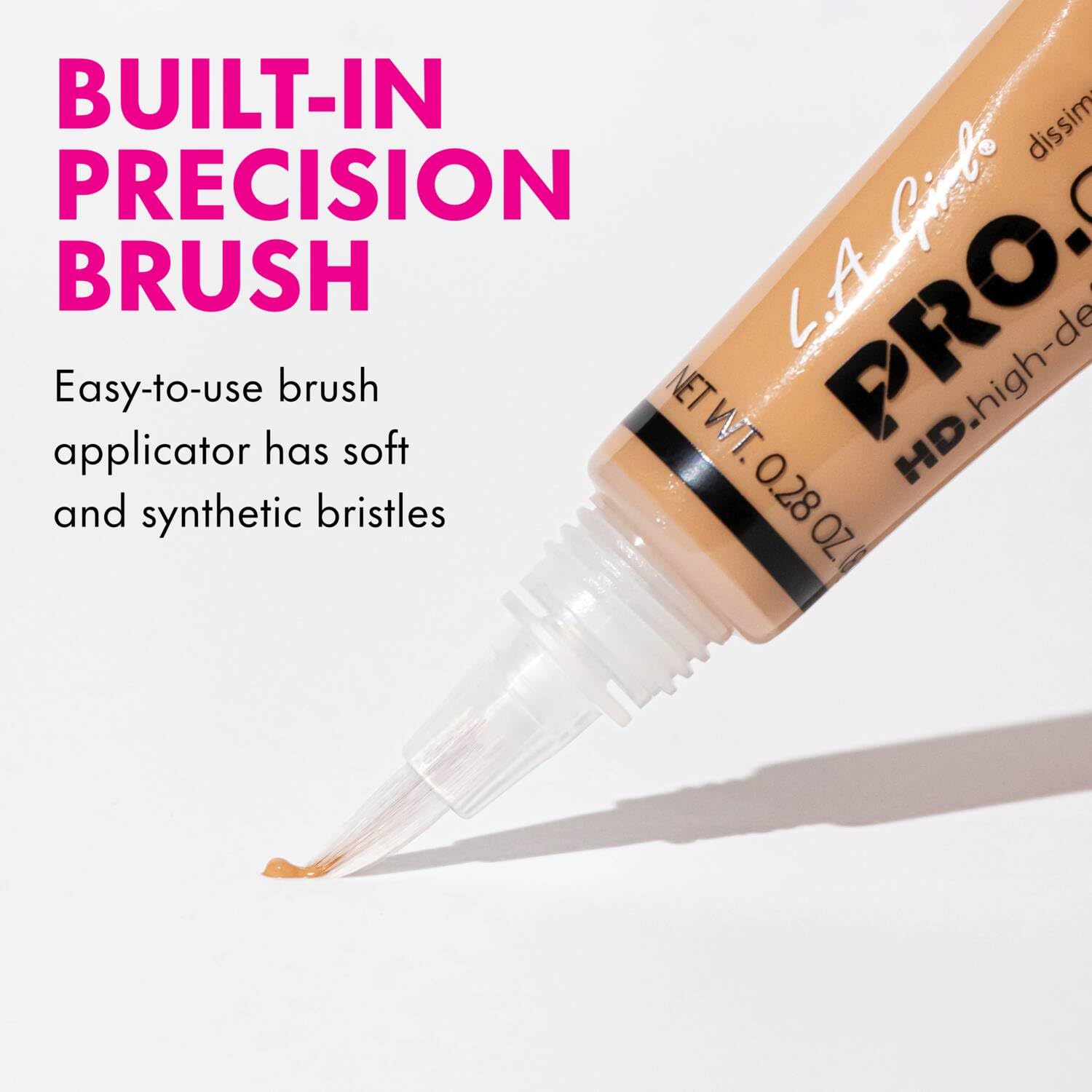 L.A GIRL Pro Liquid Conceal For All Skins, Full Coverage Natural Finish, 975 Medium Bisque,1 Count 3