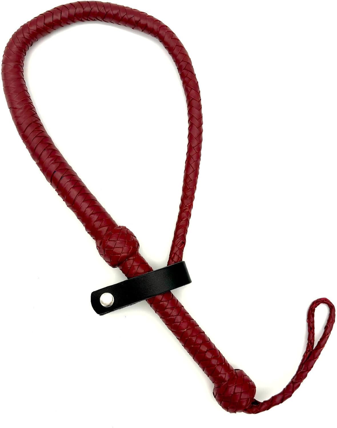 Bullwhip cravache en cuir souple pour vos séances de maniement en plein air