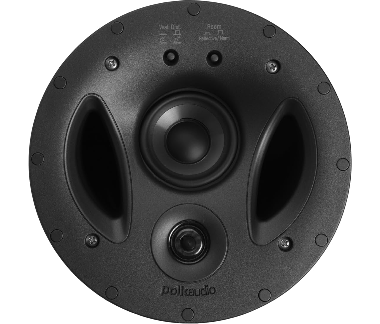 Polk Audio Polk Vanishing Series 700-LS in-Ceiling 3-Way Loudspeaker, 2.5" Dynamic Balance Driver, 5" x 7" Cassini-Oval Woofer & 0.75" Tweeter, Dual-Port Bandpass Enclosure, Rotating Cam System