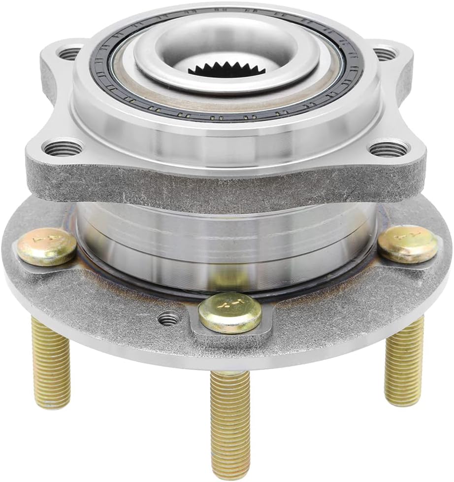 QJZ [2-Pack] 513266 - Wheel Hub Bearing Assembly Compatible with [Hyundai] Santa Fe, Santa Fe Sport, Santa Fe XL, Veracruz, [Kia] Sedona, Sorento, Rondo