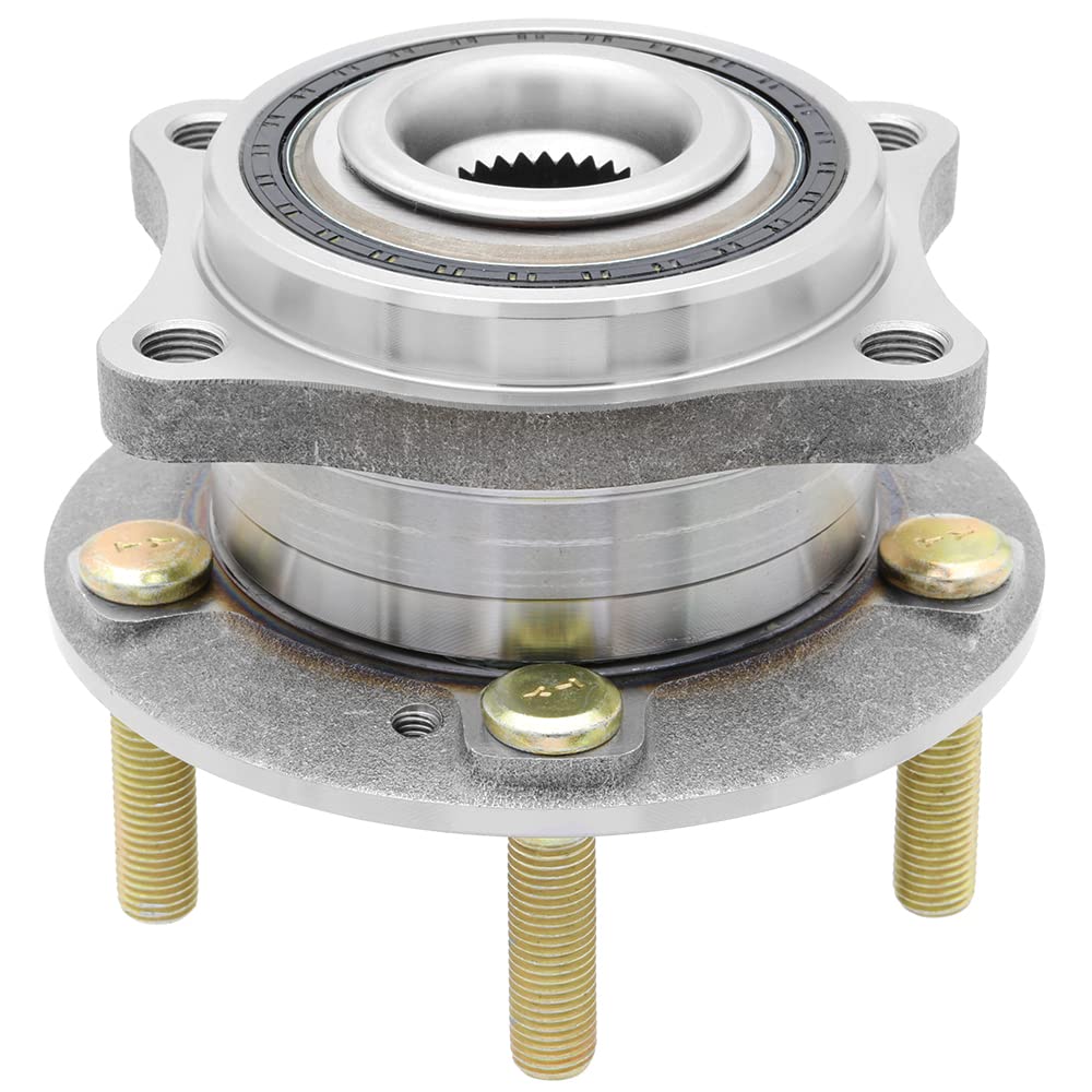 QJZ [2-Pack] 513266 - Wheel Hub Bearing Assembly Compatible with [Hyundai] Santa Fe, Santa Fe Sport, Santa Fe XL, Veracruz, [Kia] Sedona, Sorento, Rondo