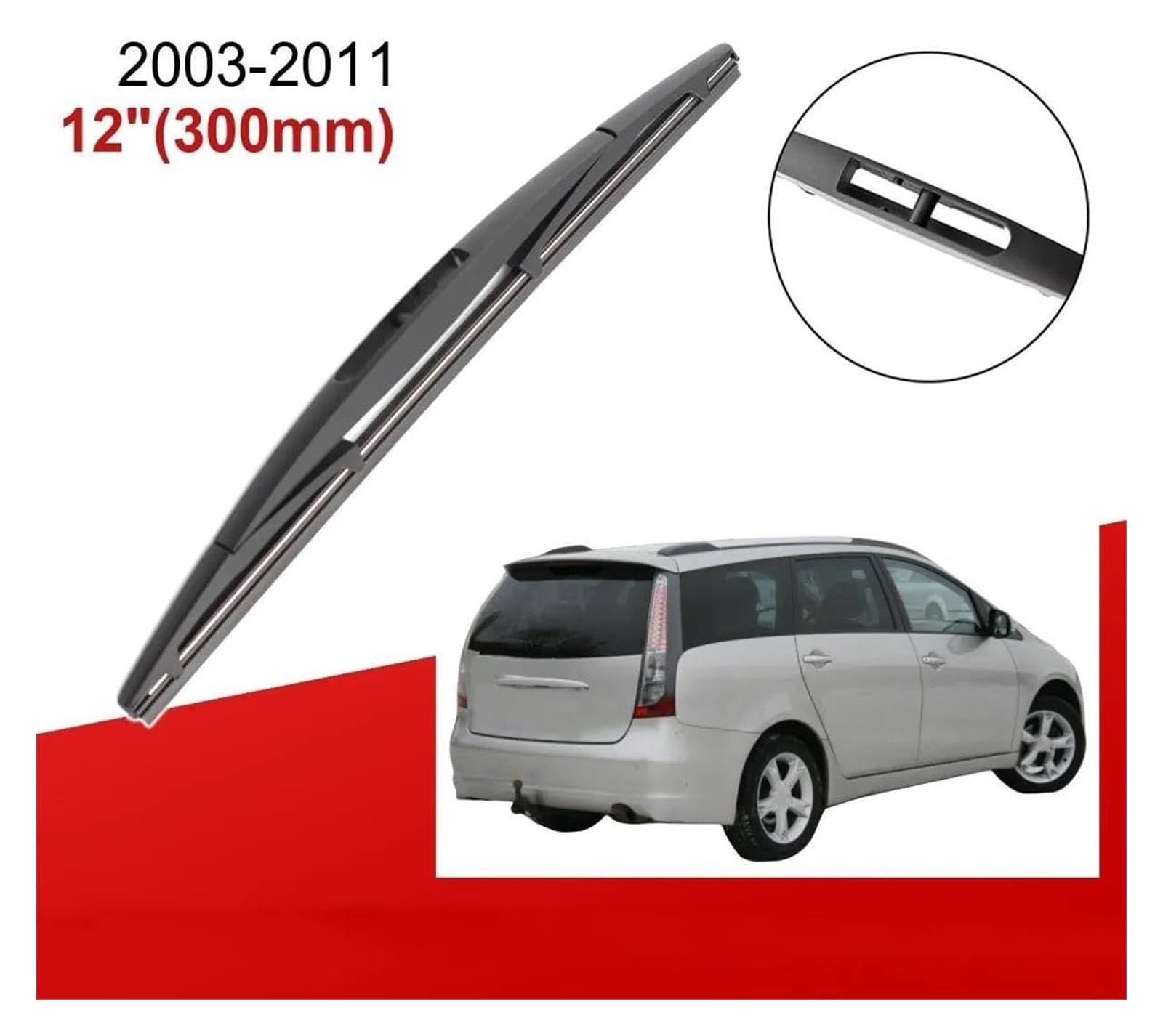 tergicristallo per M&ITSUBISHI per Grandis 2003-2011 28 "+22"+12" Spazzole Tergicristallo Anteriori Posteriori Spazzole Tergicristallo Auto