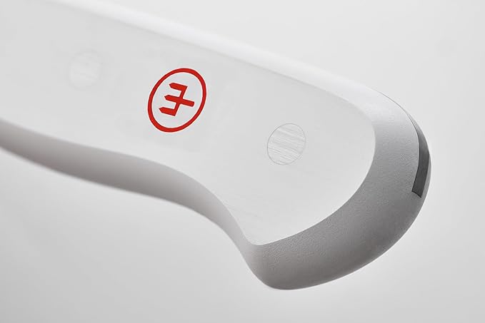 Set Cuchillos Cocina 4 Piezas Acero Inoxidable Blanco miniatura 3