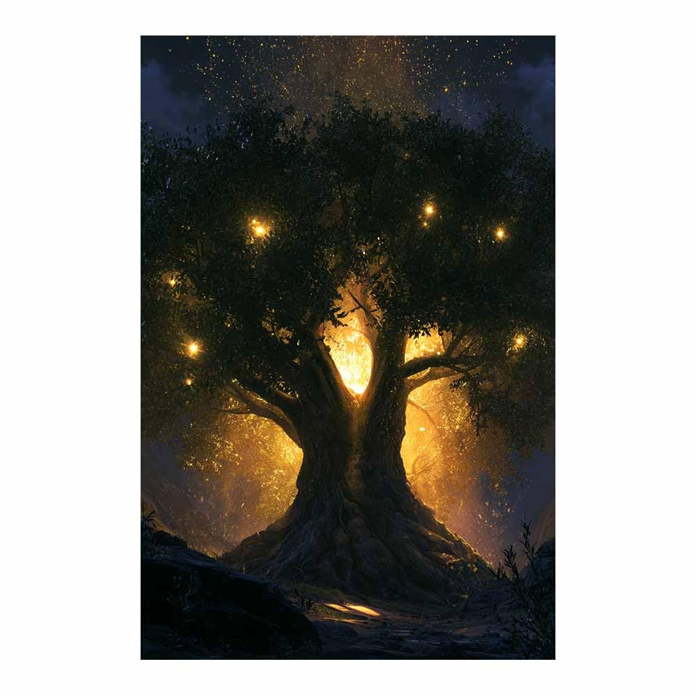 XENIOU Nature Wall Art Whitese Tree Relief Art art prints, decorative paintings, for Living Room Bedroom Office Home Wall Decor.(Multicolor)-70x100cm Unframed