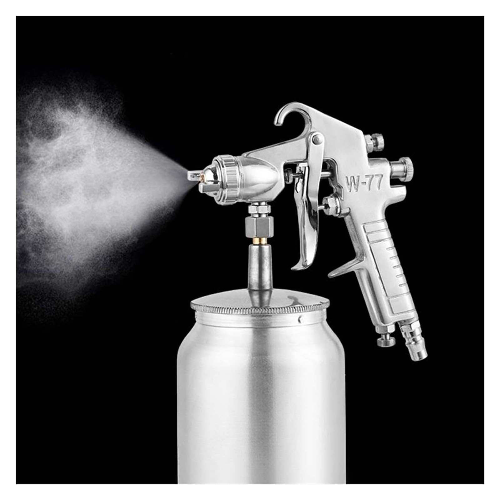 Natryskiwacz Pneumatyczny pistolet natryskowy do farb antykorozyjnych, profesjonalny lakierów meblowych w puszkach, samochodowych, kleju, spray o wysokim rozpyleniu(750ml)