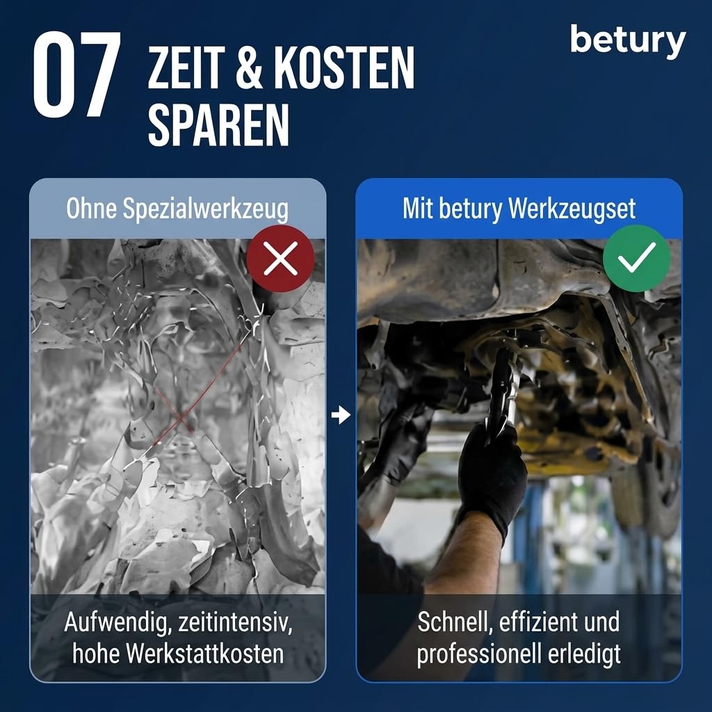 25-TLG Druckluft Ventilfederspanner Set | Ventilschaftdichtung Werkzeug & Ventilfederspanner Werkzeug kfz | Ventil Werkzeug Universal für 8V 16V 24V Motoren Motoreninstandsetzung