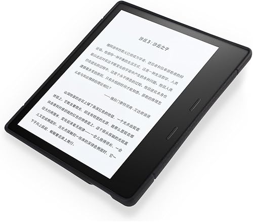 Miniatura 5 de Young me - Funda para Kindle Oasis (9 generación, versión 2017), funda protectora de gel TPU para Kindle Oasis E-Reader de 7 pulgadas (negro)