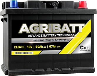 ELB70 Heavy Duty Electric Fence Battery 12V 67Ah c100