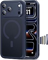 Vista 160 de ESR Serie Cloud Funda para iPhone 15 Pro con MagSafe, soporta carga magnética, delgada, de silicona líquida, absorción de golpes, protección