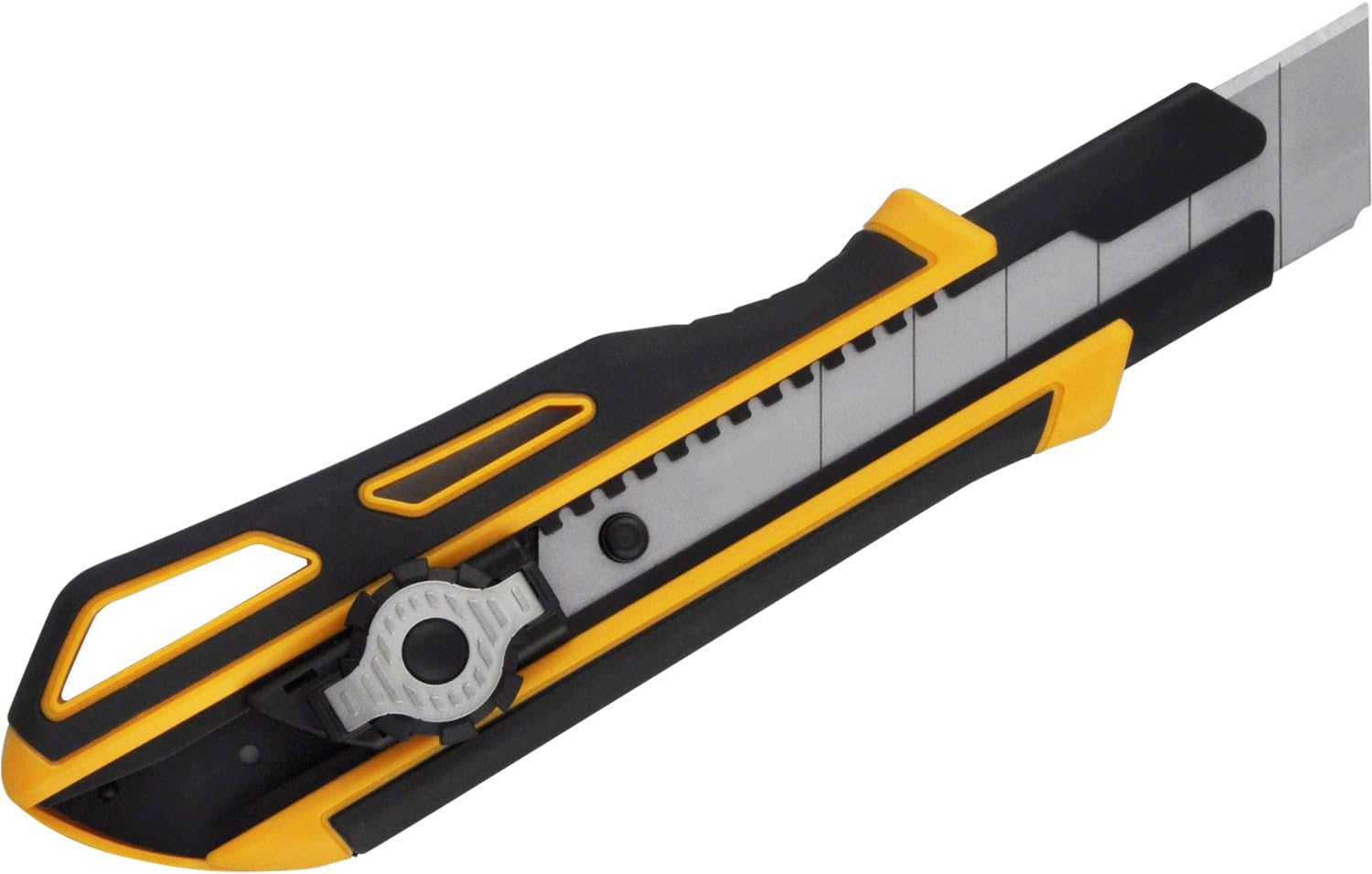 Narot Aluminium Cuttermesser inkl. 11 beschichteten Klingen