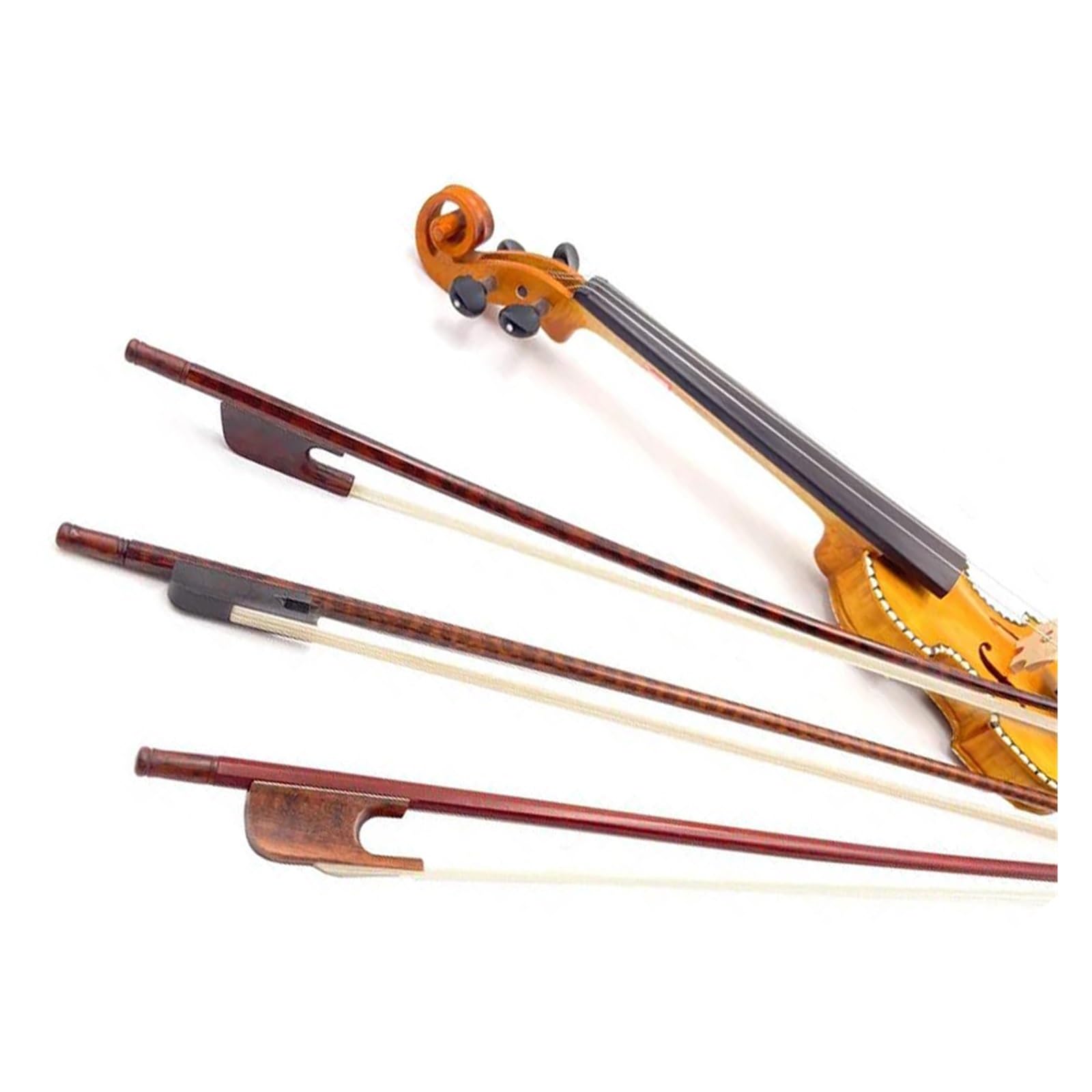 Gra Na Skrzypcach 4/4 Smyczek Do Skrzypiec Snakewood Profesjonalne Akcesoria Do Instrumentów Strunowych(3/4)