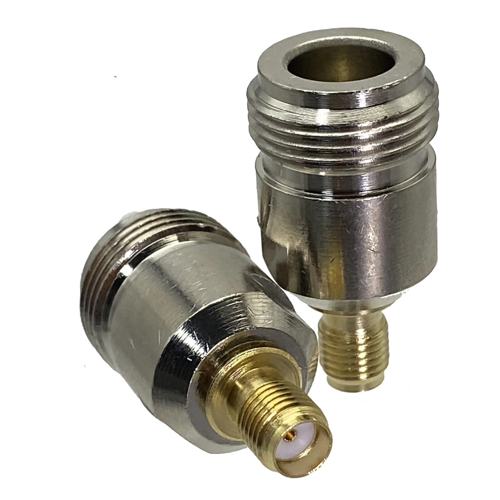 Connettore adattatore RF coassiale M16 for antenna radio, connettore maschio e femmina N a SMA, 1 pezzo(N F to SMA F)