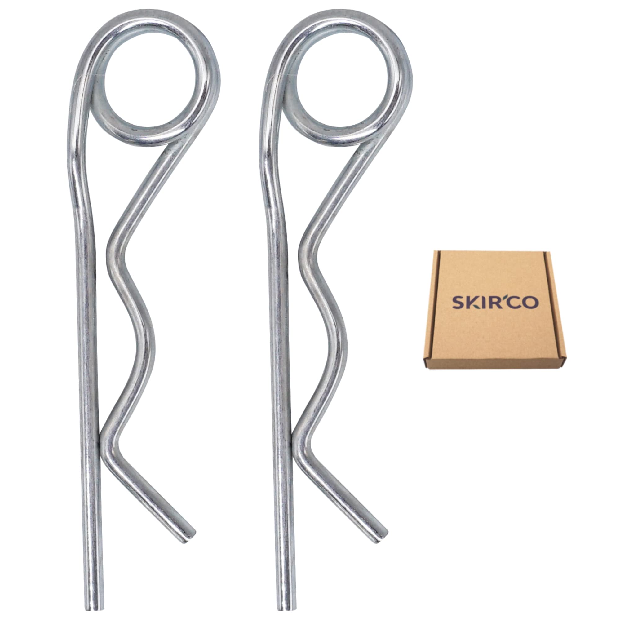 ECSiNG 8 Spille A Molla 3x85 Mm In Acciaio Inossidabile 304 – Coppiglie A Forma Di Clip Per Fissaggio Di Alberi E Perni