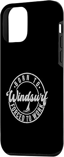 Miniatura 2 de iPhone 12 mini Born To Windsurf Forced To Work Surfing Case