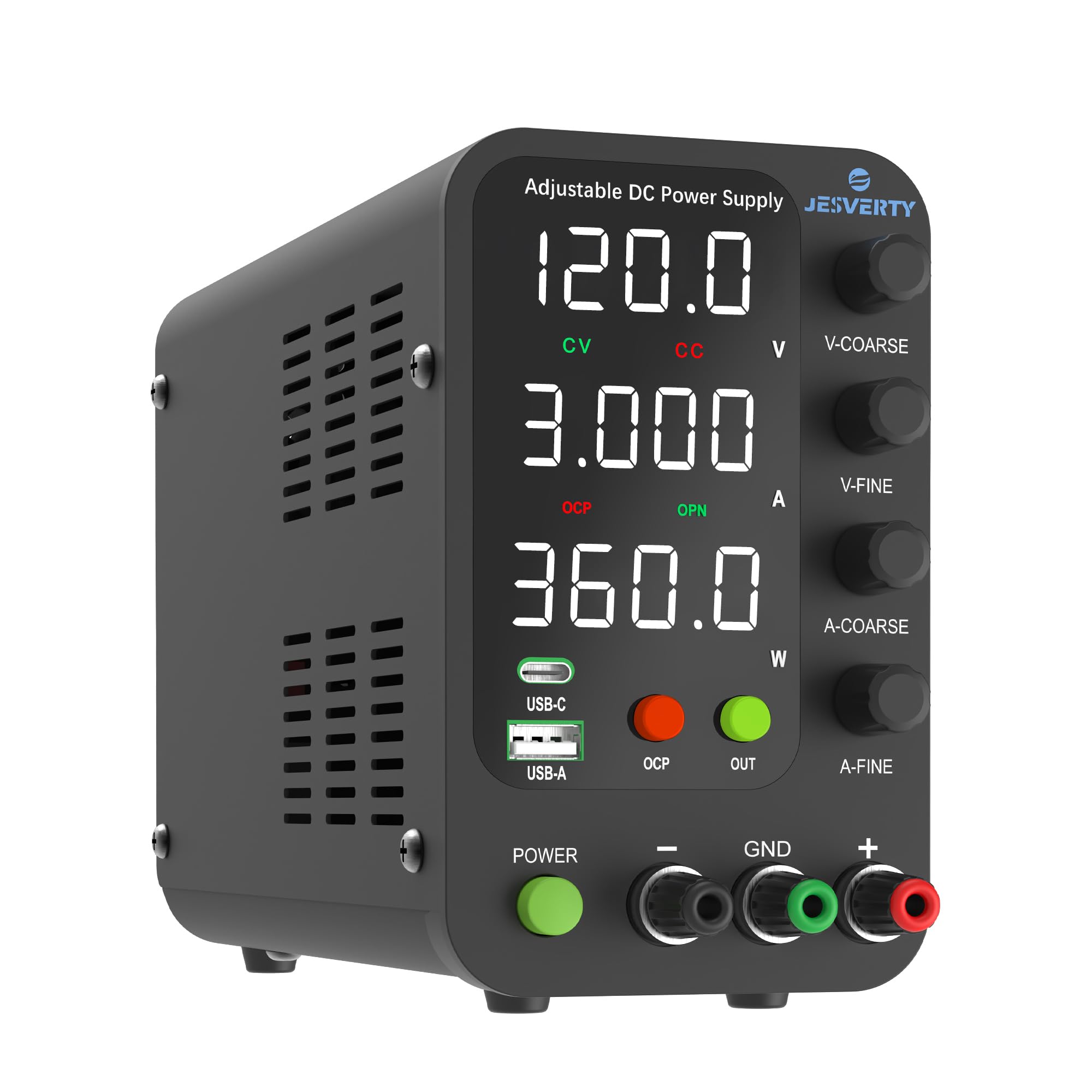 Jesverty SPS-3010 Adjustable DC Power Supply - 0-30V 10A -14 Jesverty SPS-3010 Adjustable DC Power Supply - 0-30V 10A -14