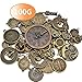 100g(about 40pcs) Alloy Clock Face Charm Pendant Steam Punk Gears Wheel Pendants Beads Craft Supplies for Jewelry Making, Antique Bronze