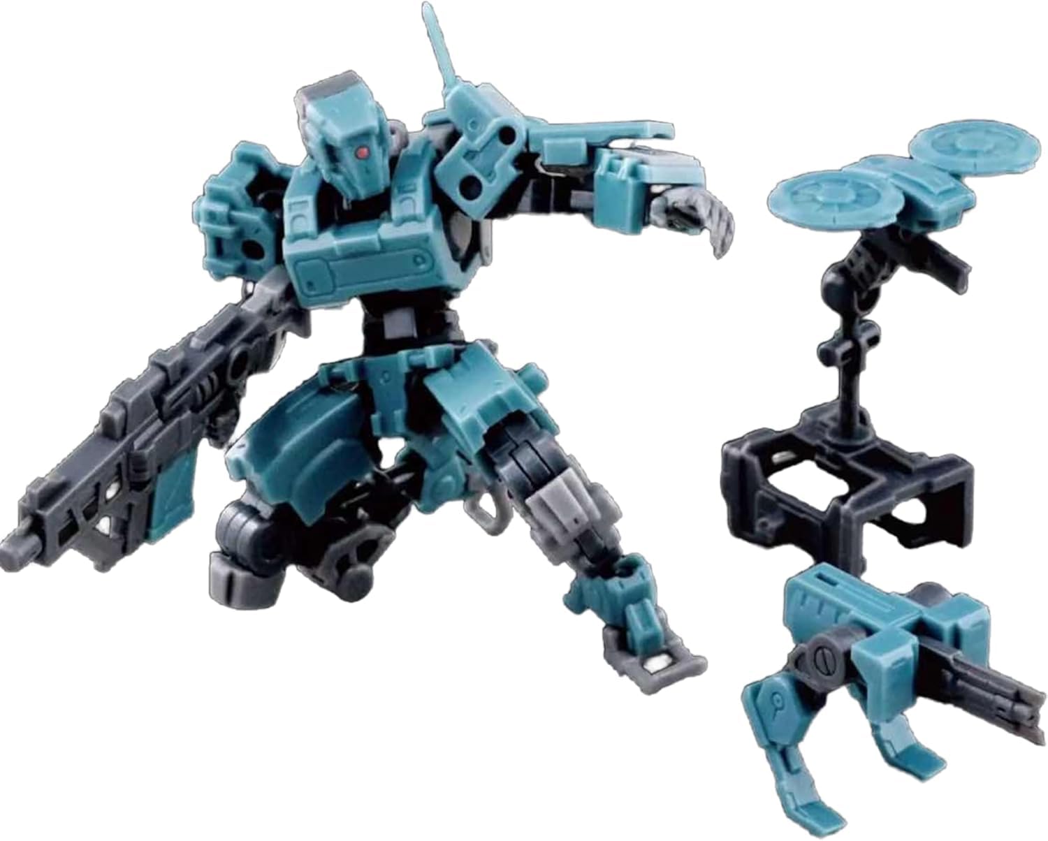 Toyverse MoRise Hobby 1/24, Figura Model Kit, FIFTYSEVEN No.57 Armored Puppet Battle Type.5 Blue
