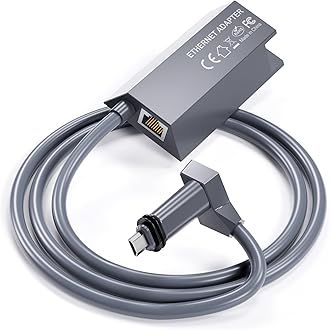 Ethernet Adapter for Starlink Gen 2 (Plug and Play), for Starlink utr-211 Router Ethernet Dongle, Fast & Stable Connection for Starlink Standard Actuated Gen2 Splitter RJ45 Wired Network Extender