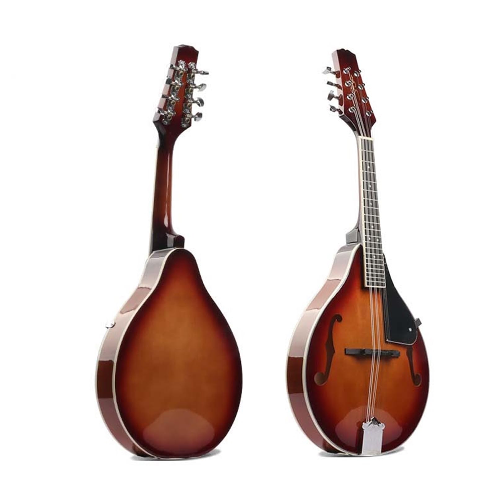Instrumento Mandolina Mandolina Acústica De 8 Cuerdas Totalmente De Madera De Tilo Instrumento Con Agujero En F