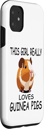 Miniatura 12 de iPhone 12 mini This girl really loves guinea pigs, Cute Guinea pig Case