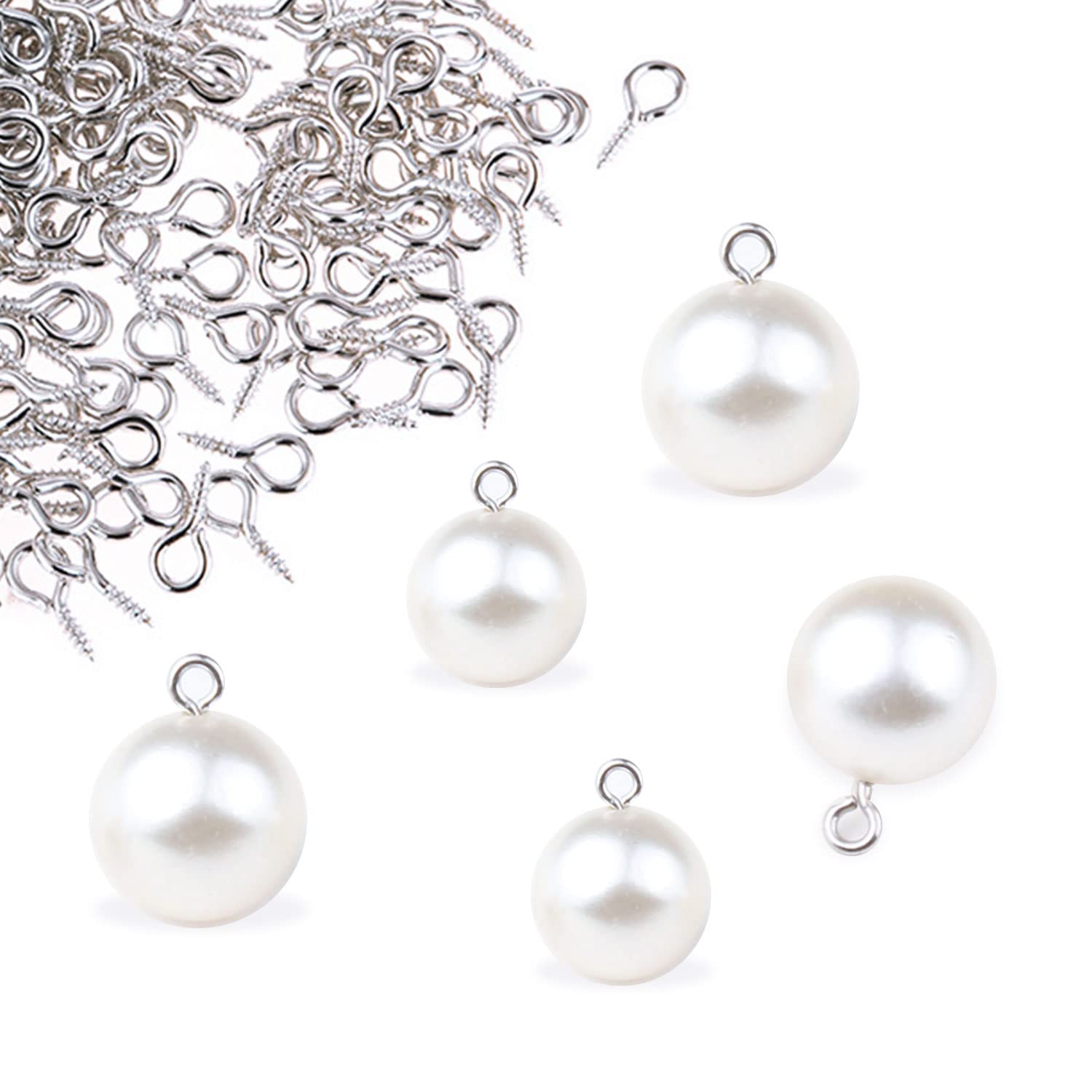 600 Viti Occhiello Per DIY | Ferro Antiruggine | 3 Colori | Per Gioielli E Crafts - Foto 13