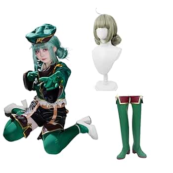 まほあこ 魔法少女にあこがれて レオパルト キウィ コスプレ 魔法少女にあこがれて 阿良河キウィ レオパルト コスプレ 衣装