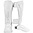 Venum Elite Standup Shin Guards-White/White - XL