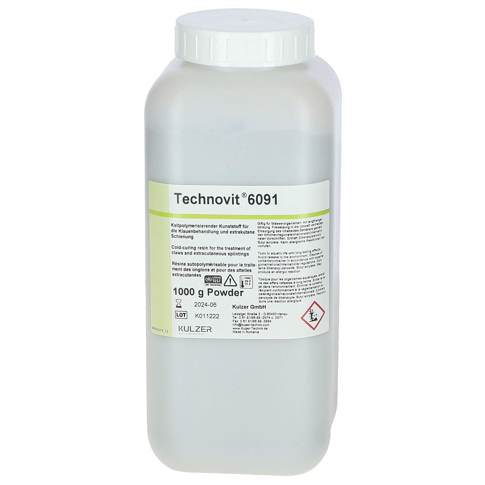Kerbl Technovit - Polvo 1000 g