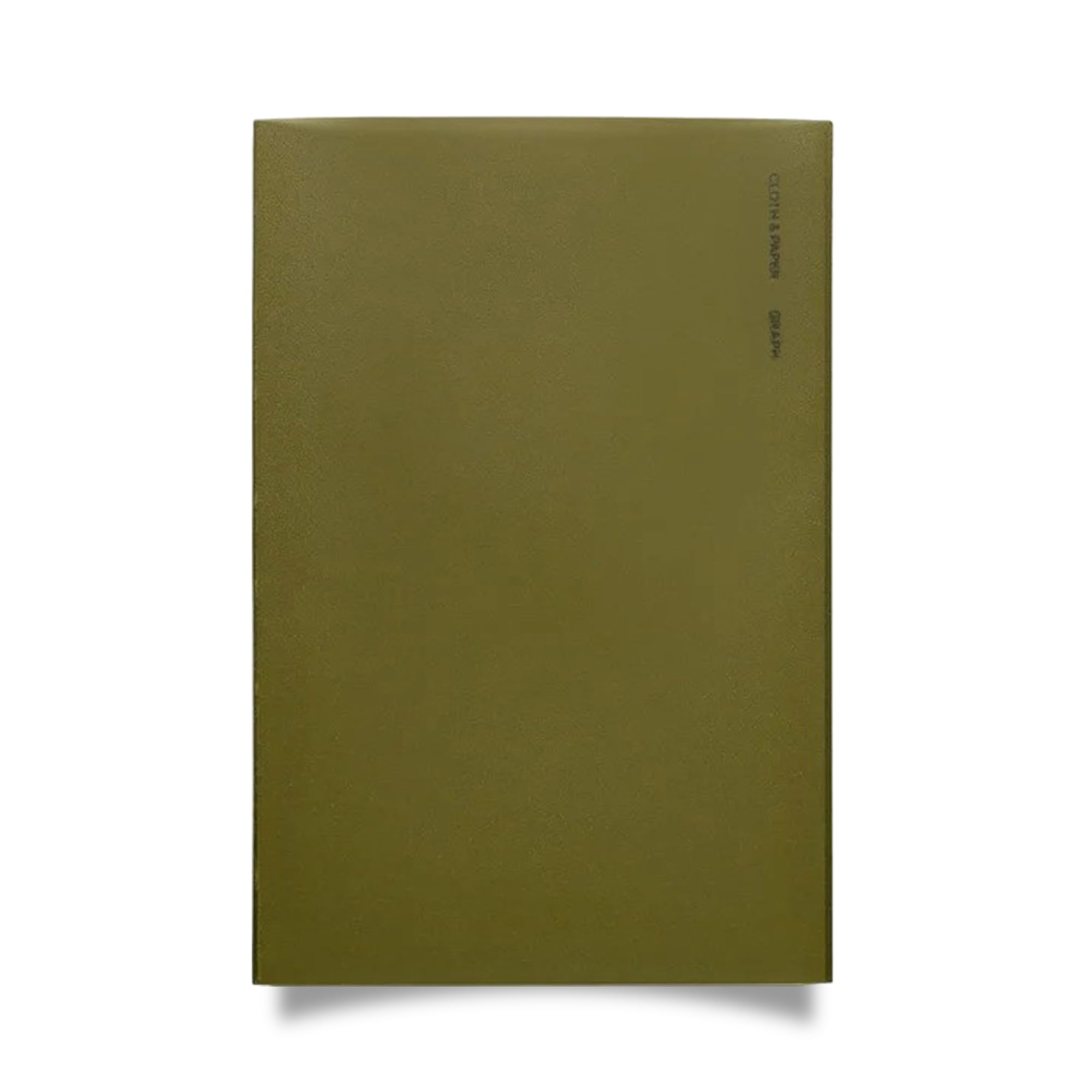 Carnet graphique Olive à reliure durable | Format compact CP petite grille pour listes et notes - 8
