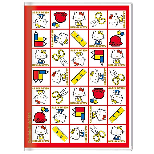 Sanrio S2950065 Hello Kitty Agenda mensuel A6 Motif mensuel