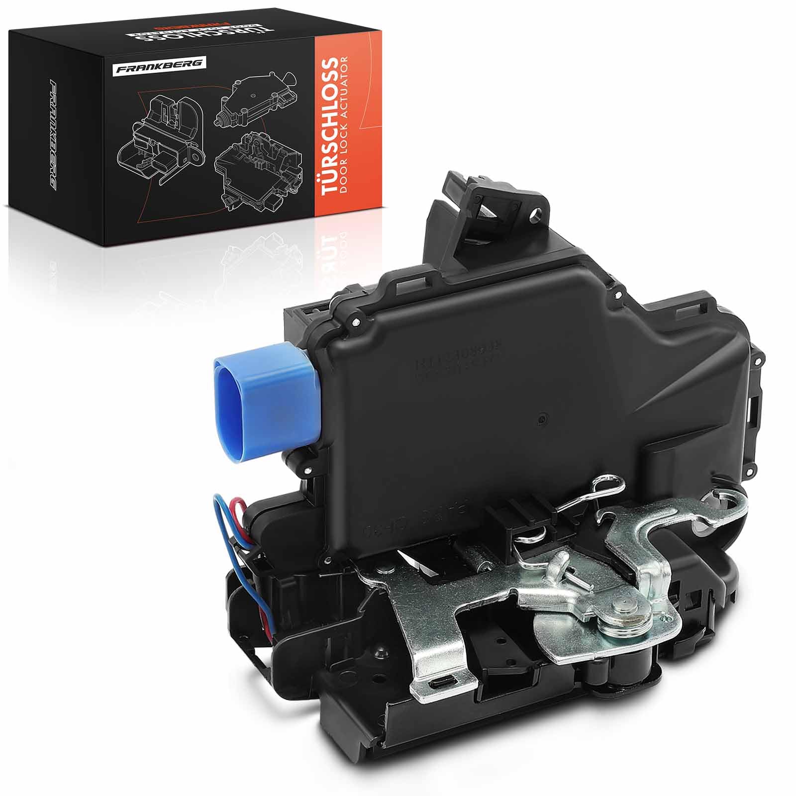 Frankberg Serratura porta serratura auto Anteriore sinistro Compatibile con Fabia II 542 Fabia II Combi 545 R.o.o.m.s.t.e.r 5J7 R.o.o.m.s.t.e.r Praktik 5J Replace# V10-85-0078